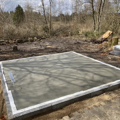 Fundament og terrændæk